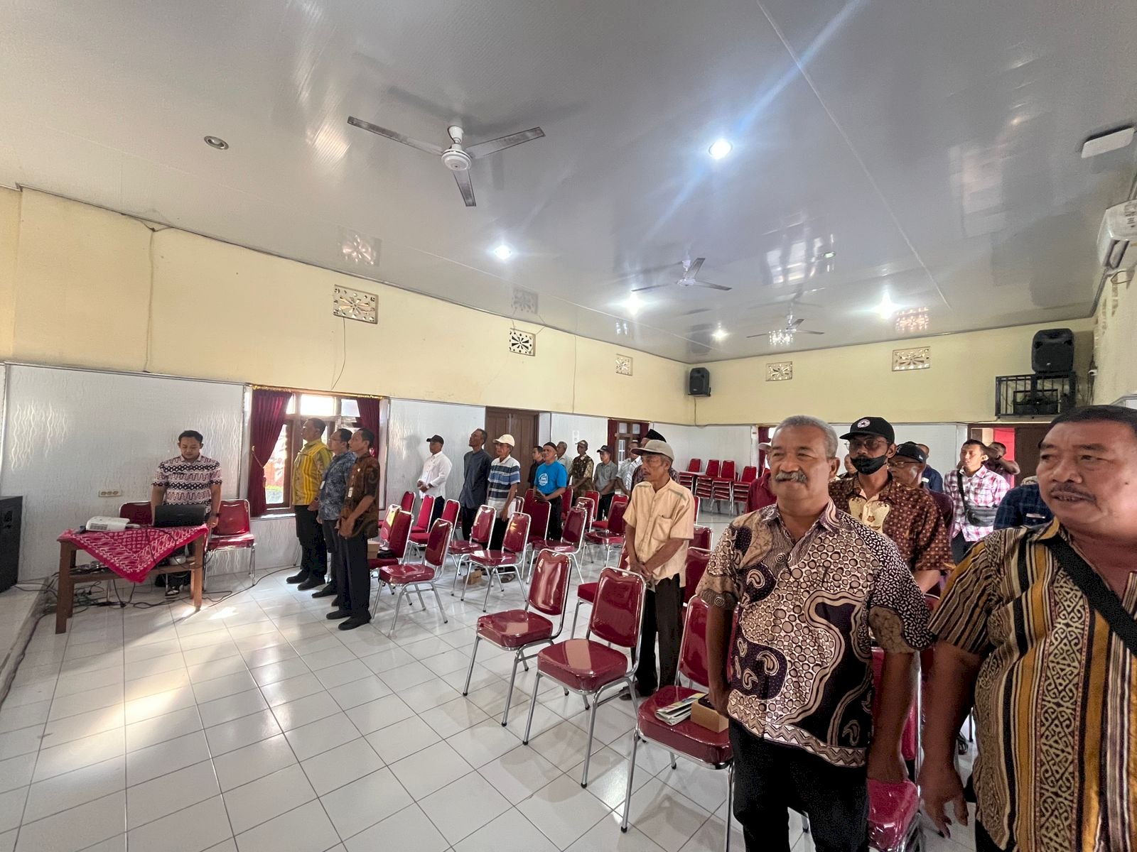 Kamis, 11 Juni 2026 Sosialisasi Pajak dan Retribusi Daerah di Aula kecamatan jatinom