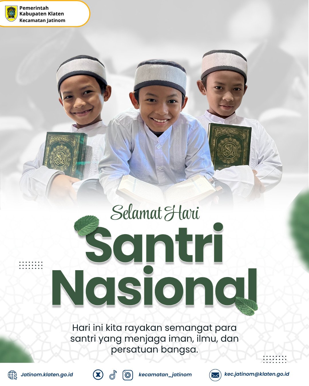 SELAMAT HARI SANTRI NASIONAL
